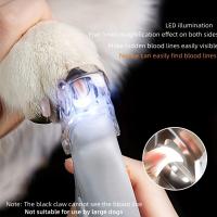 Cortaúñas profesional para mascotas, tijeras con luz LED para gatos y perros, herramienta para cortar Peluches - details 5