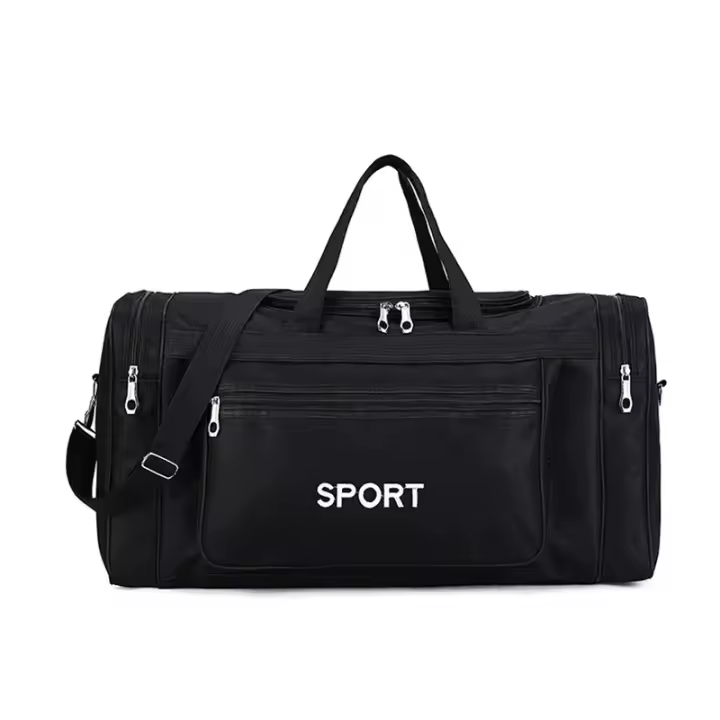 Bolsa de viaje de nylon para hombres y mujeres Bolsa de equipaje de mano de gran capacidad para fin de semana, gimnasio, bolsa deportiva para la noche - 1