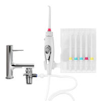 Irrigador Dental De Grifo LISM Para Limpieza Oral Con Jet De Agua Masajeador Dental Para Dientes Y Encías Apto Para Adultos Con Tanque De Agua De Más De 500ml - details 2