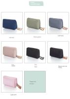 Bolsa de cosméticos de estilo coreano para mujer, bolsa de aseo impermeable, organizador de maquillaje, novedad de 2024 - details 12