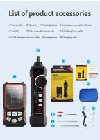 NOYAFA Buscador de Cables Multiuso Probador de Continuidad y QC Tester de Red POE - details 15