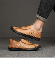 2025 nuevos zapatos de cuero para hombre, talla 48, zapatos de exterior para hombre, zapatos casuales de moda para hombre. - details 5
