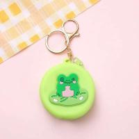 Nueva cartera monedero de silicona con forma redonda de animales de dibujos animados para mujer, llavero de regalo para niños - details 6