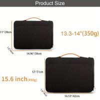 Bolsa para ordenador portátil de 14-15,6 pulgadas para MacBook 2023 Air 15 A2941, funda M2 Pro 13 14 16 pulgadas 360, bolso protector para ordenador para MacBook M1 Air - details 3