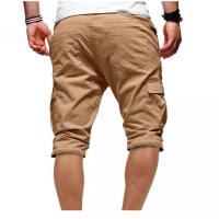 Verano nuevo hombre Casual Multi-Bolsillo hombre quinto pantalon hombre - details 7