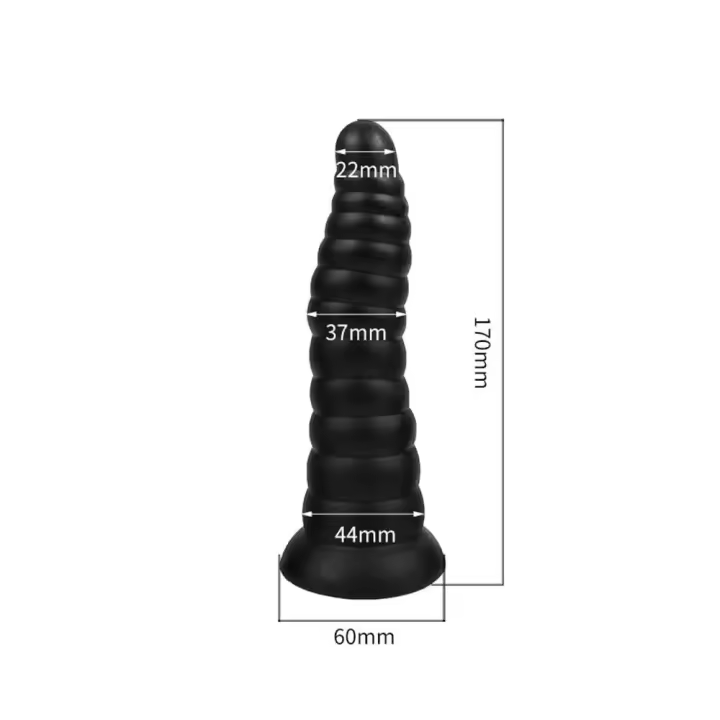 Leten Plug de Anal Gigante Masajeador de Prostata Expansador Estimulador de Zona Griatal - 1