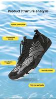 Zapatos de agua de cinco dedos unisex Zapatos de corriente cruzada, zapatos de natación, antideslizantes, para pesca, playa descalza, suela de goma - details 5