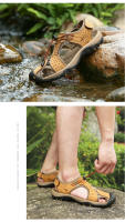 Sandalias de verano para hombre, sandalias de playa transpirables para hombre, agua al aire libre, senderismo, Camping, pesca, escalada, zapatos acuáticos - details 10