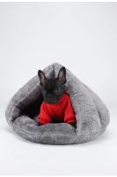 Cama lavable para perros y gatos, muebles para mascotas, accesorios cálidos, suministros grandes para cachorros, cesta mediana, sofá de felpa - details 5