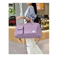 Bolsa de viaje de gran capacidad Weekender bolsas de Lona de noche with Para Zapatos bolsas de fitness Deportivo para Mujeres - details 13