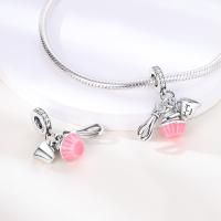 Dijes de plata de ley 925 para pulseras, collar, joyería europea, colgante, cuentas, abalorio para mujer, mamá - details 1