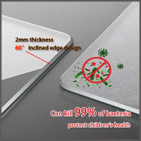 【Very thick】YOUYOU Mall 5.0MM  4-12 Seater PVC Tablecloth Transparent Rectangular Heat Resistant Waterproof soft glass Table cov - details 2