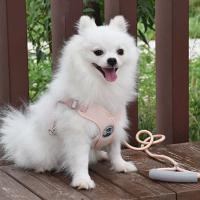 Arnés para perro en forma de X, chaleco suave y transpirable, correas para el pecho para cachorros y gatos, correa ajustable para el pecho para mascotas al aire libre - details 7