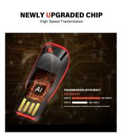 Mini unidad flash USB negra Memoria USB de capacidad real 100% Pendrive de cadena libre de 64 GB Disco U de alta velocidad de 32 GB Regalos de empresa creativos Pendrive de 16 GB - details 2