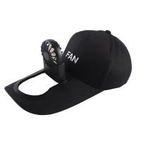 Gorra de Béisbol de Algodón Sólido Gorra de Verano Ajustable con Abanico - details 11