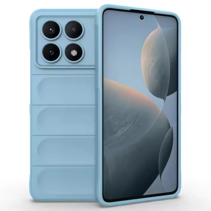Para Xiaomi Redmi K70E 5G/ Poco X6 Pro 5G Funda de teléfono de TPU flexible y suave - 1