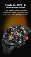 Reloj Inteligente Militar 2024 para Hombres con Llamadas, Smartwatch Deportivo con más de 100 Deportes, Reloj de Fitness, Monitor de Oxígeno en Sangre, Frecuencia Cardíaca y Sueño, Impermeable IP68, Compatible con Teléfonos Android iPhone Samsung Xiaomi - details 2