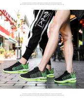 Zapatillas deportivas informales de malla transpirable para correr para parejas de gran tamaño, con suela de aire acolchada, para hombres y mujeres - details 13