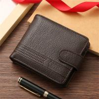 Cartera Bifold Corta para Hombres Cuero PU Porta Tarjetas de Crédito Monedero Bolsos y Viajes - details 4