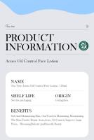 Loción para el acné del árbol del té, cuidado facial antiacné, crema hidratante de día y de noche para mujeres y hombres - details 5