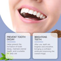 Pasta de dientes limpiadora para una limpieza suave del aliento fresco, cuidado bucal, brillo y cuidado de los dientes - details 5