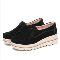 Mocasines informales sin cordones para mujer, zapatos de plataforma a la moda - details 1