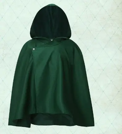 Capa de Anime Ataque a los Titanes Shingeki No Kyojin Legión de Exploración Aren / Levi Capas Disfraz de Cosplay - 1