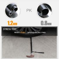 Bastón de fibra de carbono con mango de madera de Wenge, resistente, longitud ajustable, Base de goma para ancianos - details 8