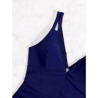 Vacaciones en la playa, traje de baño Unido mujer 2025 nuevo bikini de baño sólido - details 30
