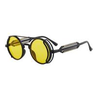 Gafas de sol clásicas retro con montura redonda, lentes de colores, gafas góticas para hombres y mujeres. - details 1