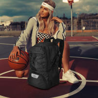Basketball Soccer Backpack Bag - Soccer Backpack & Bags for Basketball Includes Separate Cleat Shoe and Ball Compartment - details 6