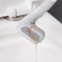 Cepillo de Silicona para Inodoro de Mango Largo y Fácil Limpieza, Diseño Higiénico y Ahorrador de Espacio para una Limpieza - details 8