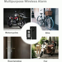 Alarma de Vibración Inalámbrica Sectyme para Puertas y Ventanas con Motor Remoto para Motocicletas y Bicicletas Sensor de Seguridad para Hogar y Mejoras - details 3