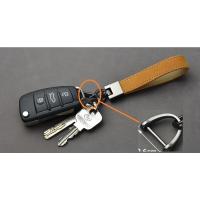 Llave de Cuero de Lujo Genuino Regalo de Negocios de Alta Calidad en Negro y Marrón - details 7