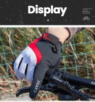 Guantes de invierno de dedo completo, manoplas de ciclismo Themal, a prueba de golpes, engrosados, SBR, Gel de Palma, antideslizantes, pantalla táctil, bicicleta - details 9