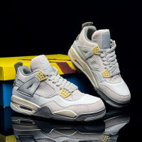 AJ4 conejo gris zapatos de los hombres zapatos de las mujeres deportes zapatos de baloncesto garantía de calidad de un año. - details 6