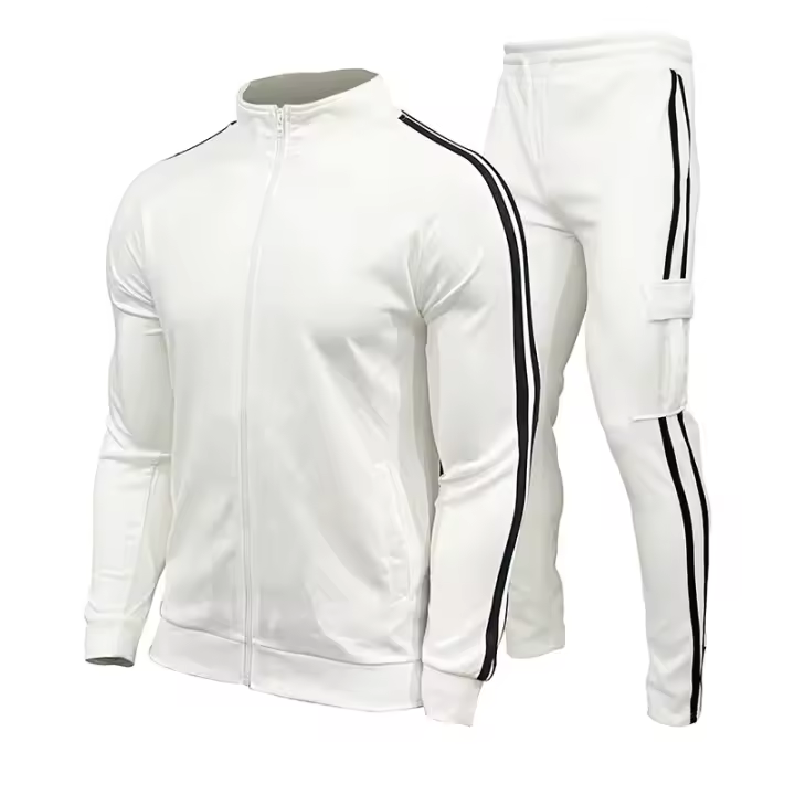 Traje Casual para Hombres Con Capucha y Cinturón Moda de Alta Calidad - 1