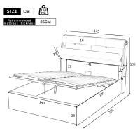 Elegante Colchón de Almohada de Hidráulica Almacenamiento de Almohada Occulto Marca Blanca - details 2