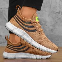 Zapatos de hombre, zapatillas clásicas transpirables para correr para hombre, zapatos de malla cómodos y ligeros para exteriores, zapatos para caminar sin cordones, Tenis Masculino - details 9