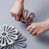 Paños de cocina con forma de flor ideales para ollas calientes y sardinas - details 6