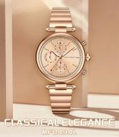 Reloj de cuarzo a la moda para mujer, reloj multifunción de acero inoxidable resistente al agua, elegante, informal, regalo de lujo para ella - details 0