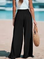 Pantalones de pierna ancha cómodos e informales TK para mujer - details 12