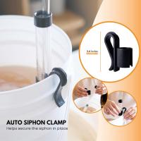 Kit de sifón automático con abrazadera, manguera de embotellado de 6,5 pies, tubería de plástico libre de grado alimenticio para cerveza, 3/8 pulgadas - details 5