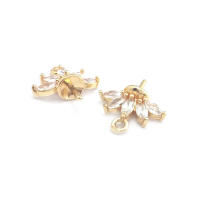 Colgante de Abalorio de Cuentas de Medio Agujero de Oro 18K Material de Metal de China - details 78