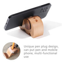 Portalápices de elefante de madera para mujer, soporte para teléfono, decoración de escritorio, regalos para elefante - details 2