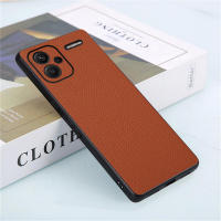 Funda de teléfono para Xiaomi Redmi Note 13 Pro + Plus 5G, protector anticaída de cuero Litchi a prueba de golpes - details 3