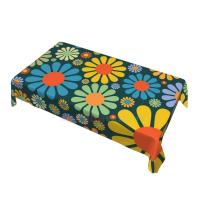 Mantel rectangular Hippie wer para fiesta, manteles impermeables para mesa de comedor, cocina, decoración del hogar - details 72
