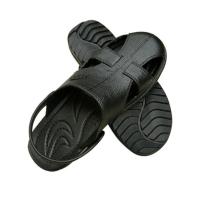 Zapatillas antiestáticas zapatos de seguridad hombre y mujer para el trabajo antideslizante transpirable masaje SPU suelas suaves sandalias de moda de verano - details 15