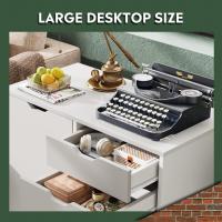 Cómoda con puerta, gabinete de almacenamiento móvil, soporte para impresora para oficina en casa - details 7