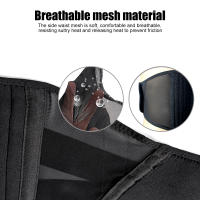 Cinturón de entrenamiento de cintura para Hombre y mujer, corsé Lumbar transpirable para soporte de columna vertebral, nuevo - details 18